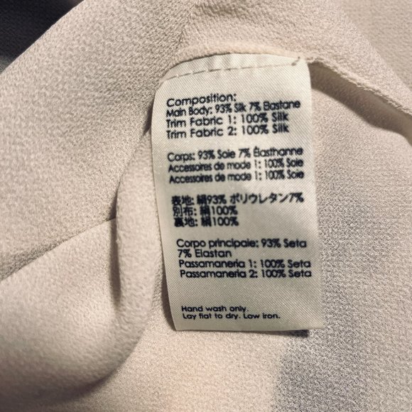 3.1 PHILIP LIM LBD BLACK SILK ASSYMETRIC DRESS SZ 0 - Picture 6 of 6